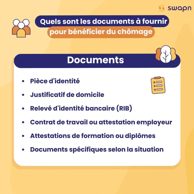 Quels sont les documents indispensables à fournir pour bénéficier du chômage  (1)